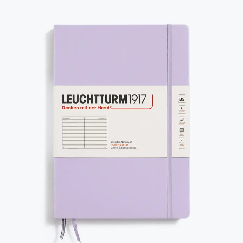 Leuchtturm1917 - Notebook - Hardcover - B5 - Lilac 1