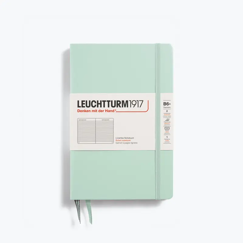 Leuchtturm1917 - Notebook - Hardcover - B6+ - Mint Green <Outgoing> 1