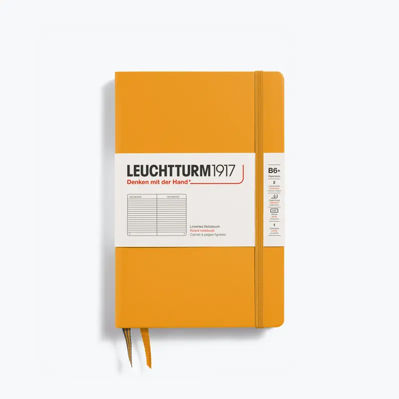 Leuchtturm1917 - Notebook - Hardcover - B6+ - Rising Sun 1
