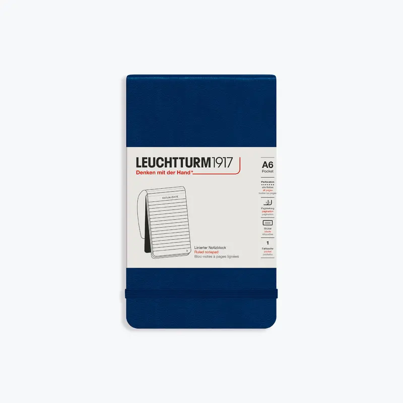 Leuchtturm1917 - Notebook - Reporter Notepad - Navy 1
