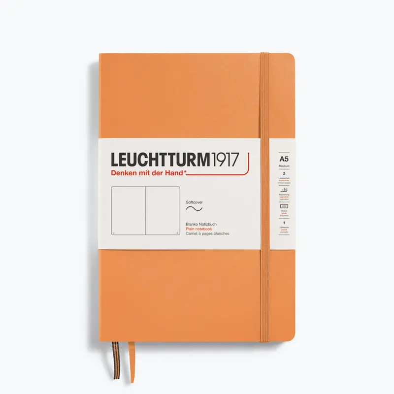 Leuchtturm1917 - Notebook - Softcover - A5 - Apricot 3