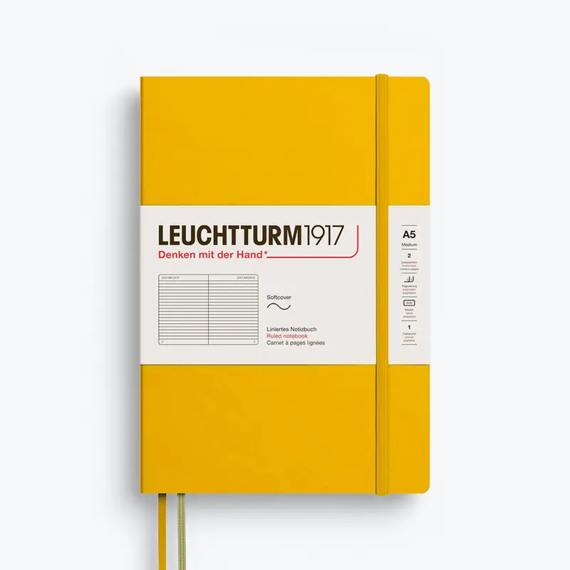 Leuchtturm1917 - Notebook - Softcover - A5 - Sunflower 1