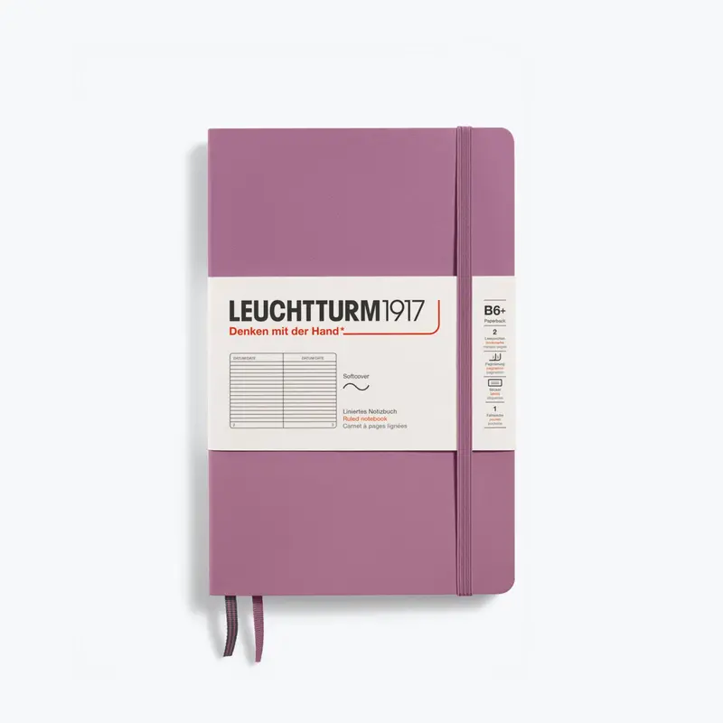 Leuchtturm1917 - Notebook - Softcover - B6+ - Dusty Rose 1