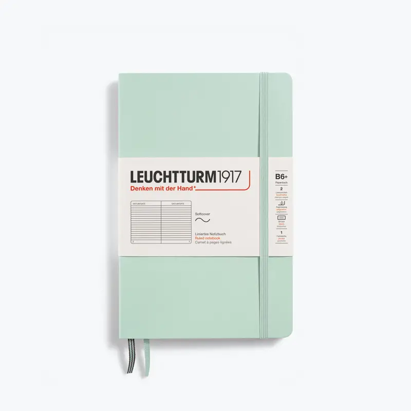 Leuchtturm1917 - Notebook - Softcover - B6+ - Mint Green <Outgoing> 1