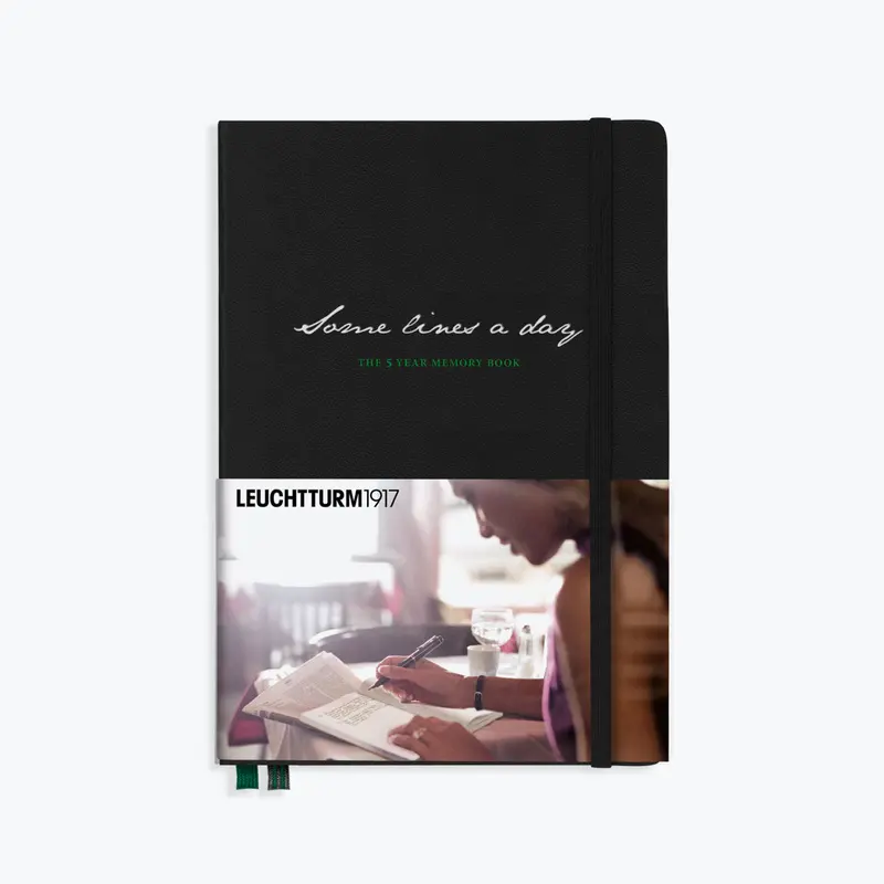 Leuchtturm1917 - Notebook - Some Lines A Day - Black 1