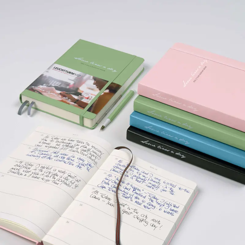 Leuchtturm1917 - Notebook - Some Lines A Day - Black 2