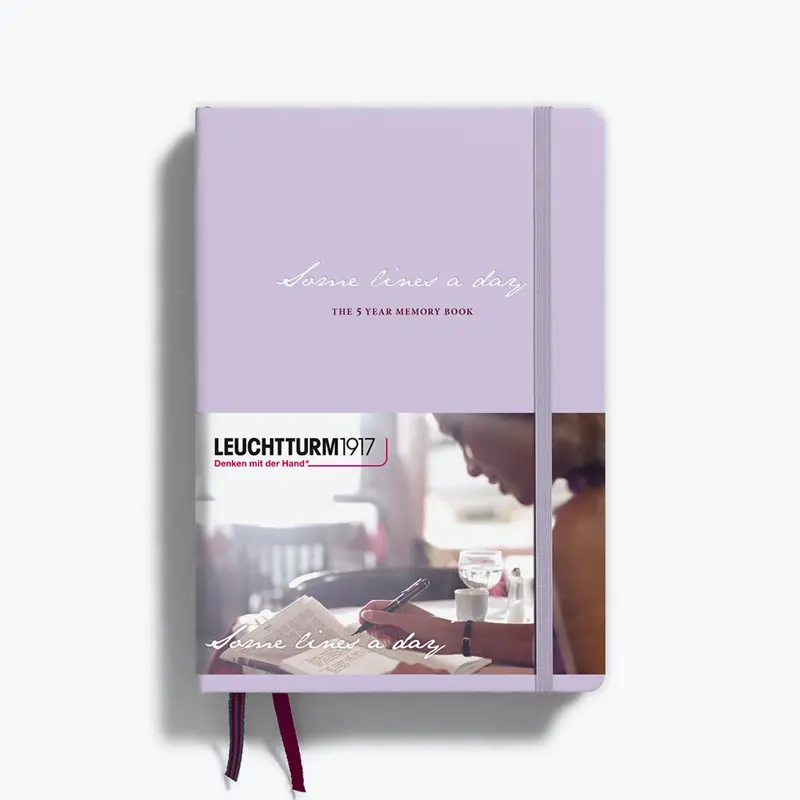Leuchtturm1917 - Notebook - Some Lines A Day - Lilac 1