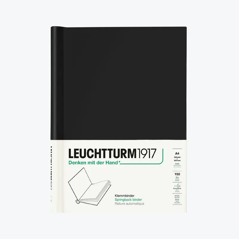 Leuchtturm1917 - Springback Binder - A4 - Black 1