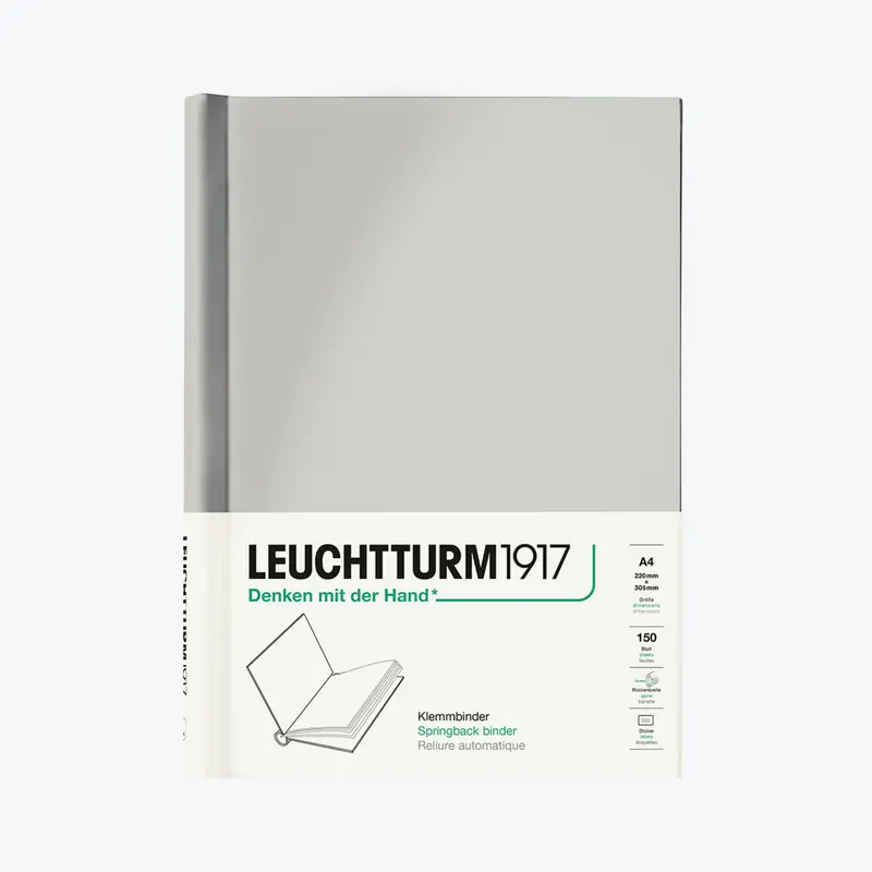 Leuchtturm1917 - Springback Binder - A4 - Light Grey 1