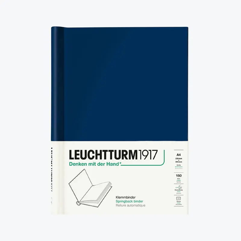 Leuchtturm1917 - Springback Binder - A4 - Navy 1
