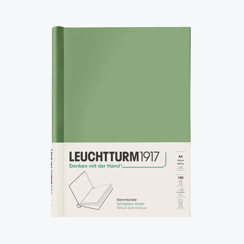Leuchtturm1917 - Springback Binder - A4 - Sage 1