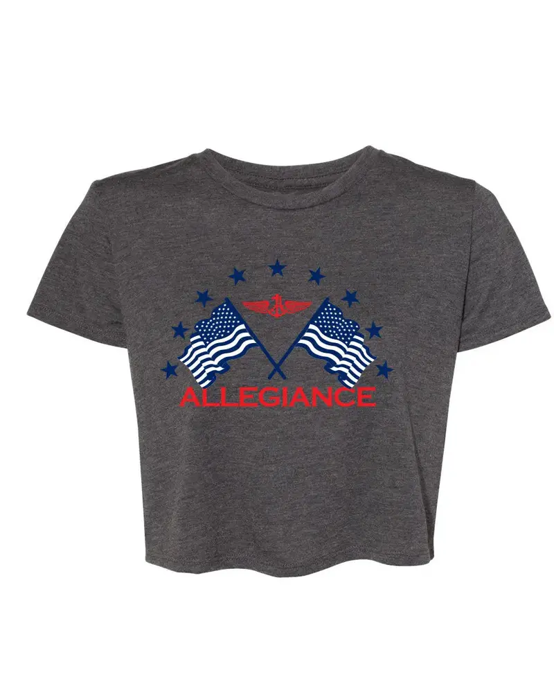 Liberty Crop Top Tee 1