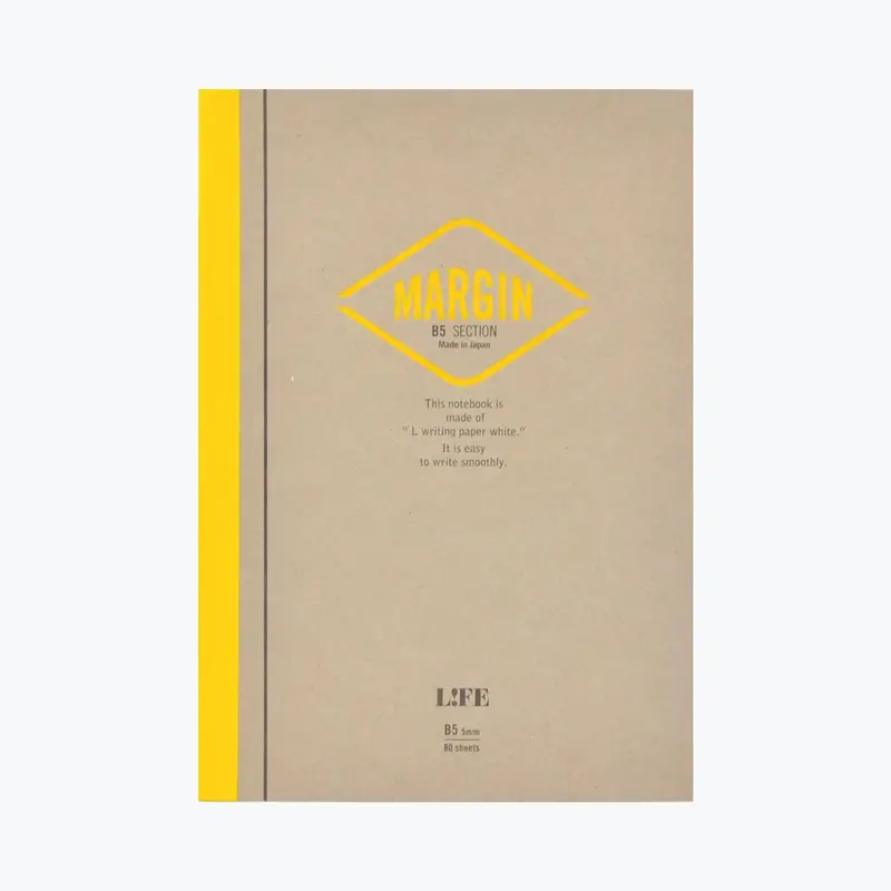 Life Stationery - Notebook - Margin - B5 - Section 1