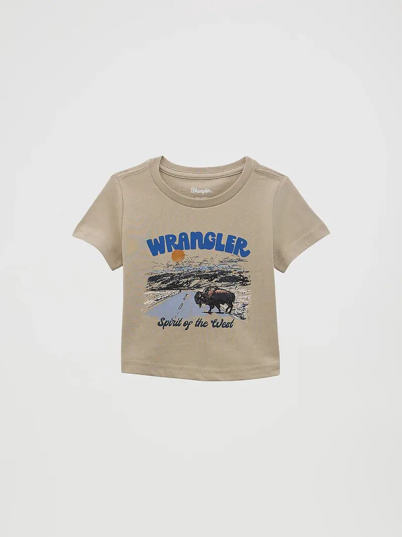 Little Boy's Wrangler Short Sleeve Graphic T-Shirt - 112368712 1