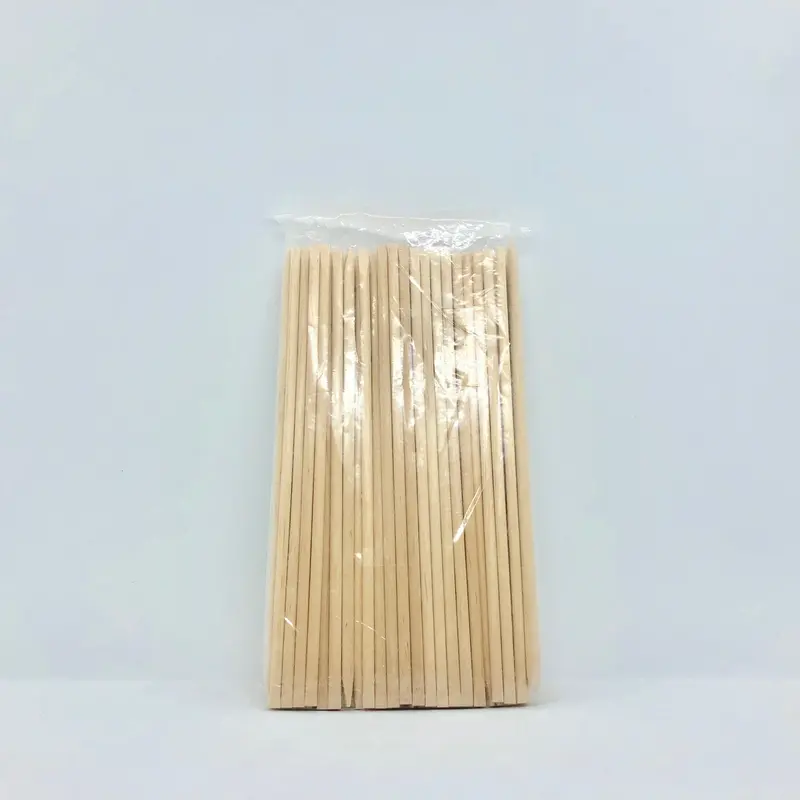 Long Orange Wood Stick 1