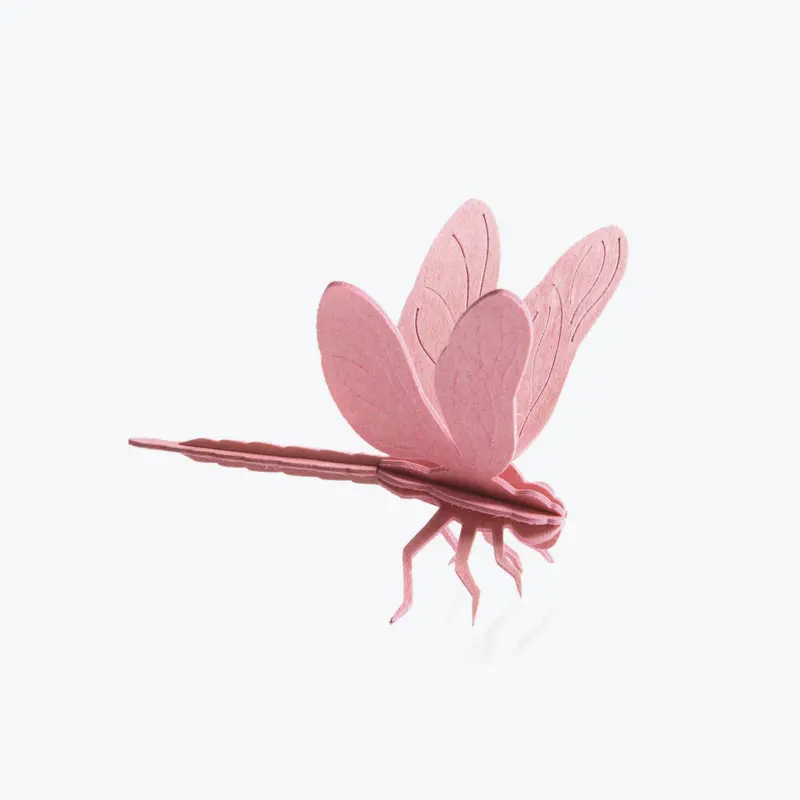 Lovi - Ornament - Dragonfly - 10Cm - Light Pink 1
