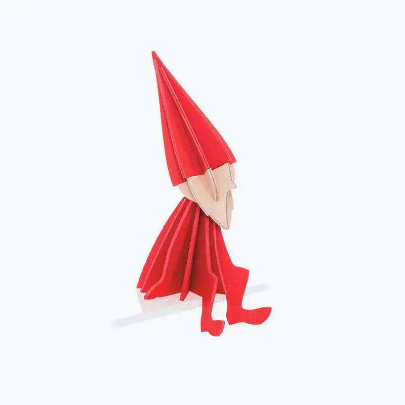 Lovi - Ornament - Elf - 12Cm - Bright Red 1
