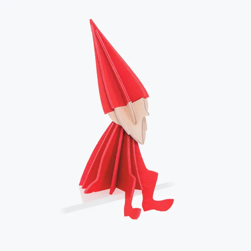 Lovi - Ornament - Elf - 16Cm - Bright Red 1