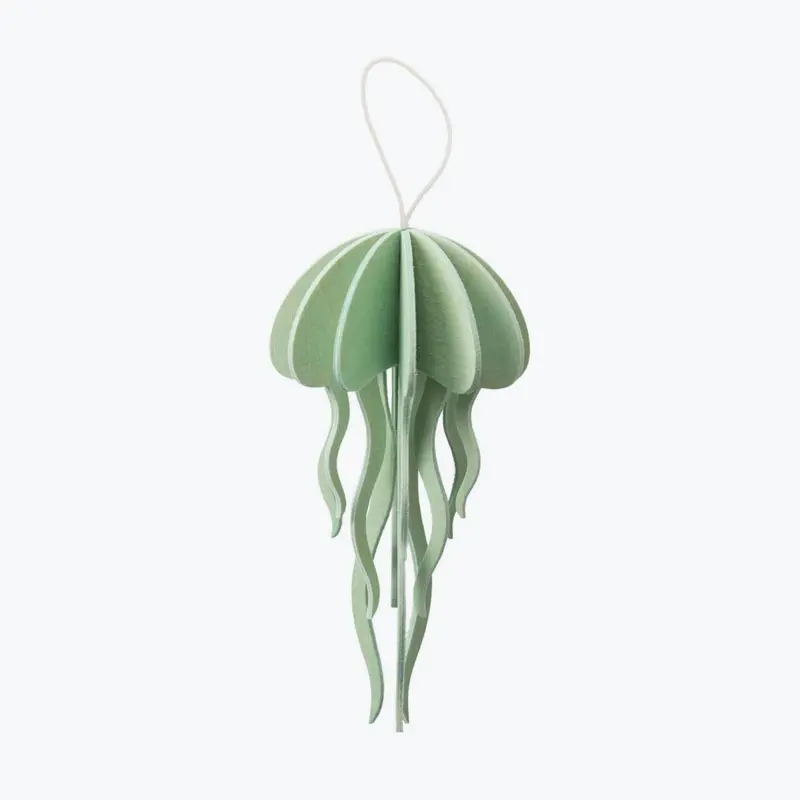 Lovi - Ornament - Jellyfish - 12Cm - Mint Green 1