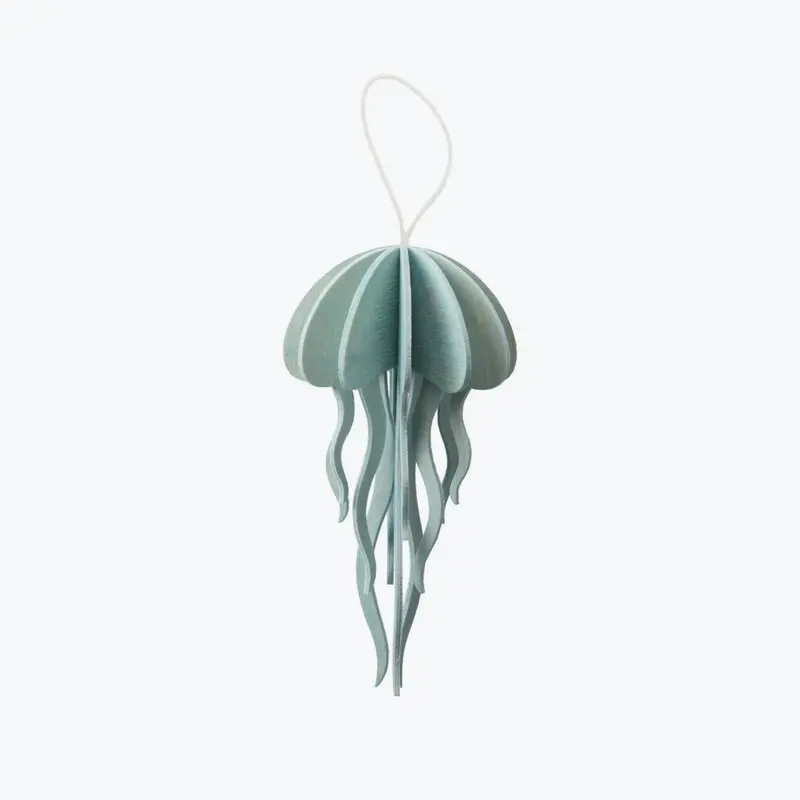Lovi - Ornament - Jellyfish - 8Cm - Light Blue 1