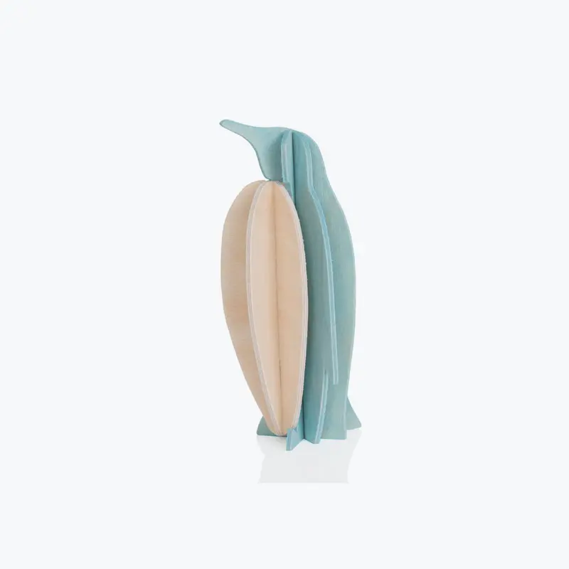 Lovi - Ornament - Penguin - 10Cm - Light Blue 1