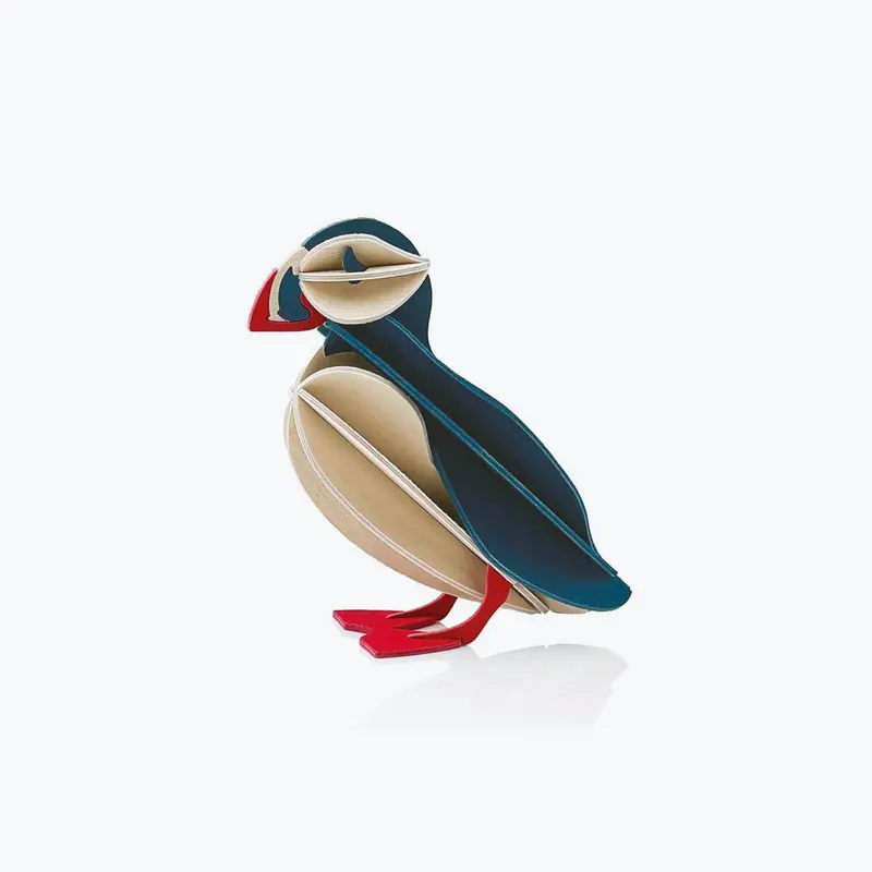 Lovi - Ornament - Puffin - 10Cm - Dark Blue 1