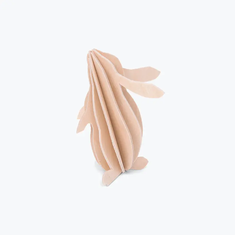 Lovi - Ornament - Rabbit - 9Cm - Natural 1