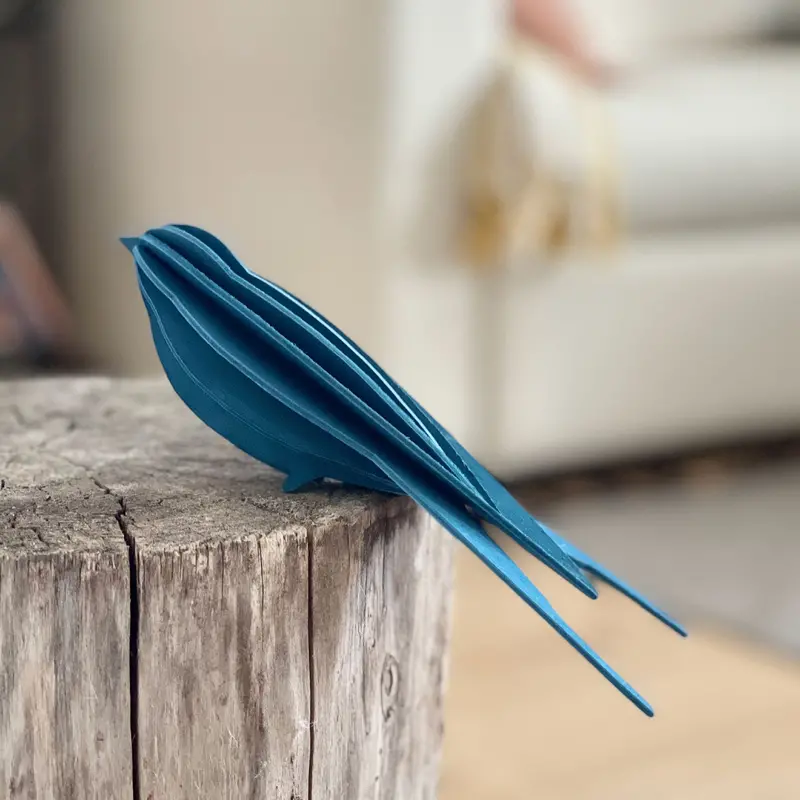 Lovi - Ornament - Swallow - 10Cm - Dark Blue 2
