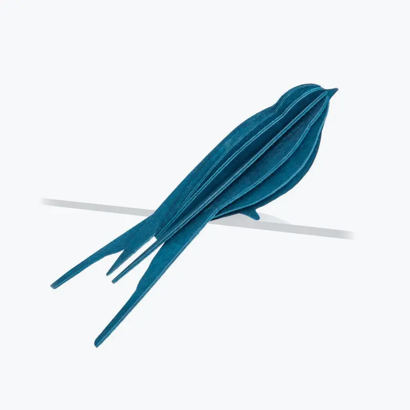 Lovi - Ornament - Swallow - 15Cm - Dark Blue 1