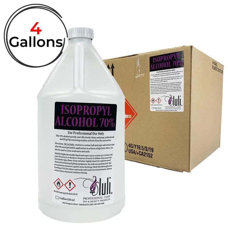 Luli Alcohol 70% (Box/4 Gallon) 1