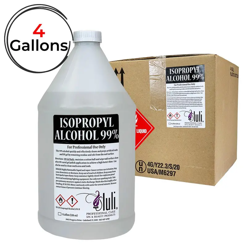 Luli Alcohol 99% (Box/4 Gallons) 1