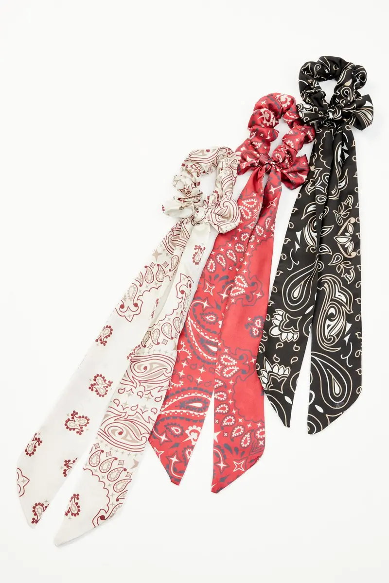 Madeline 3-Piece Scrunchie Set 1