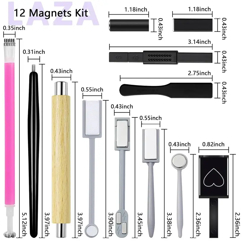 Magnetix Tool Set 12-In-1 1