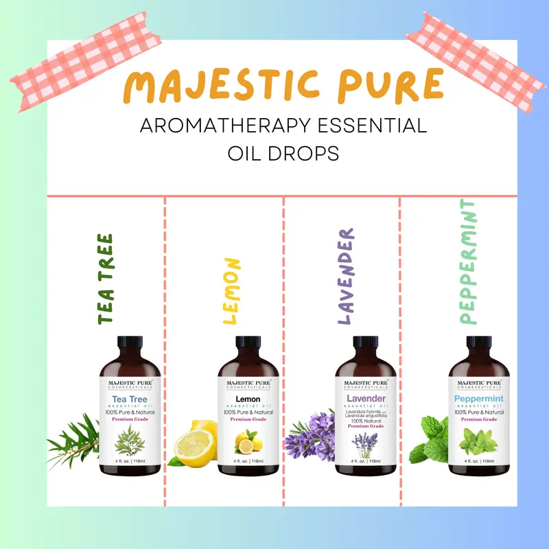 Majestic Pure Aromatherapy Essential Oil Drops 1