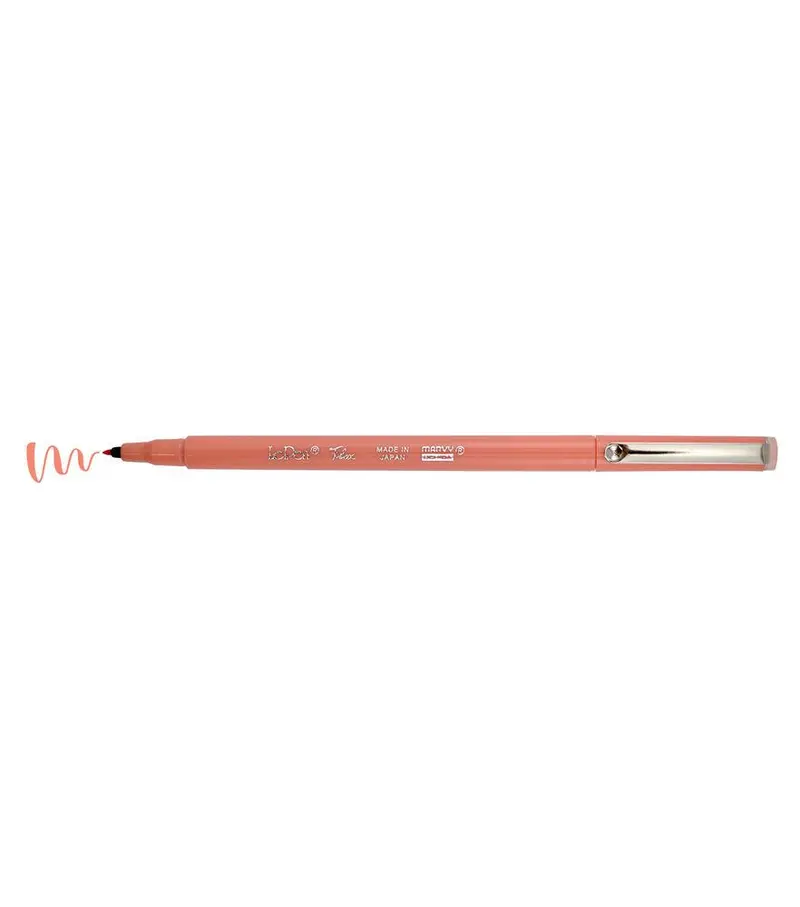 Marvy Uchida - Brush Pen - Le Pen Flex - Coral Pink #35 1