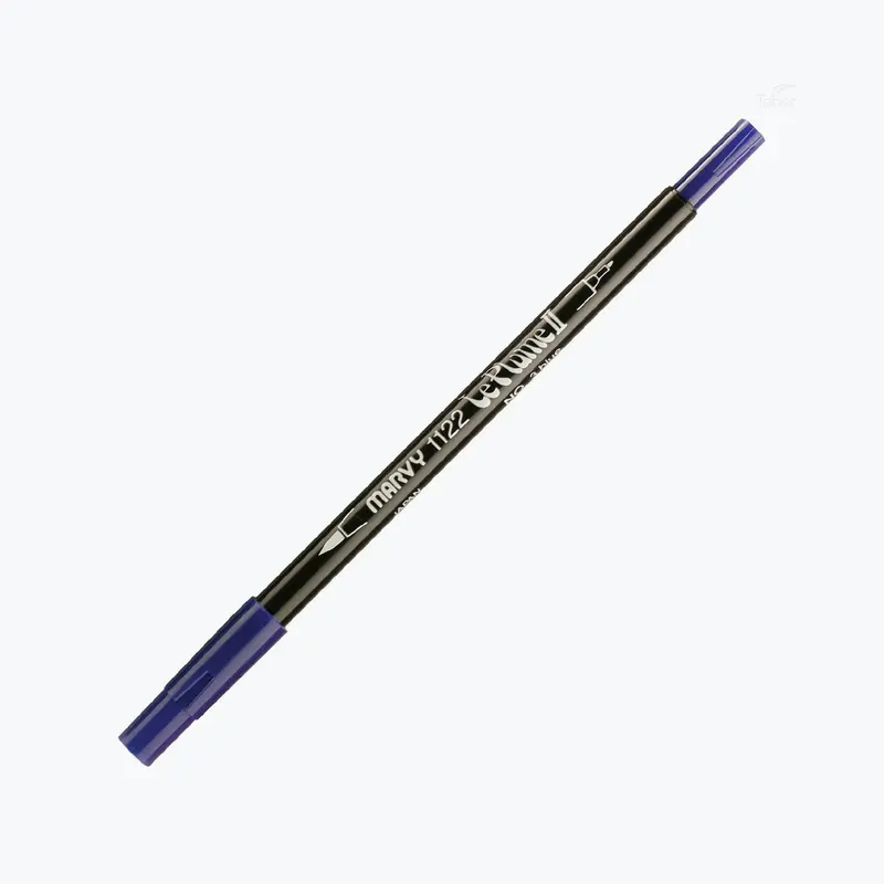 Marvy Uchida - Brush Pen - Le Plume Ii - Blue #3 1