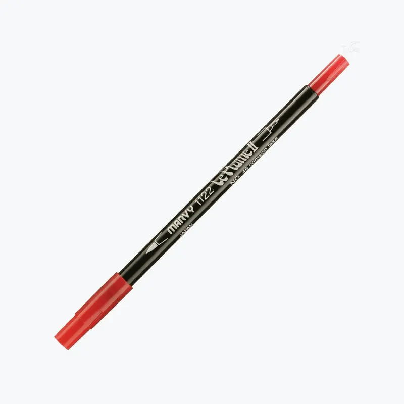 Marvy Uchida - Brush Pen - Le Plume Ii - Crimson Lake #46 1