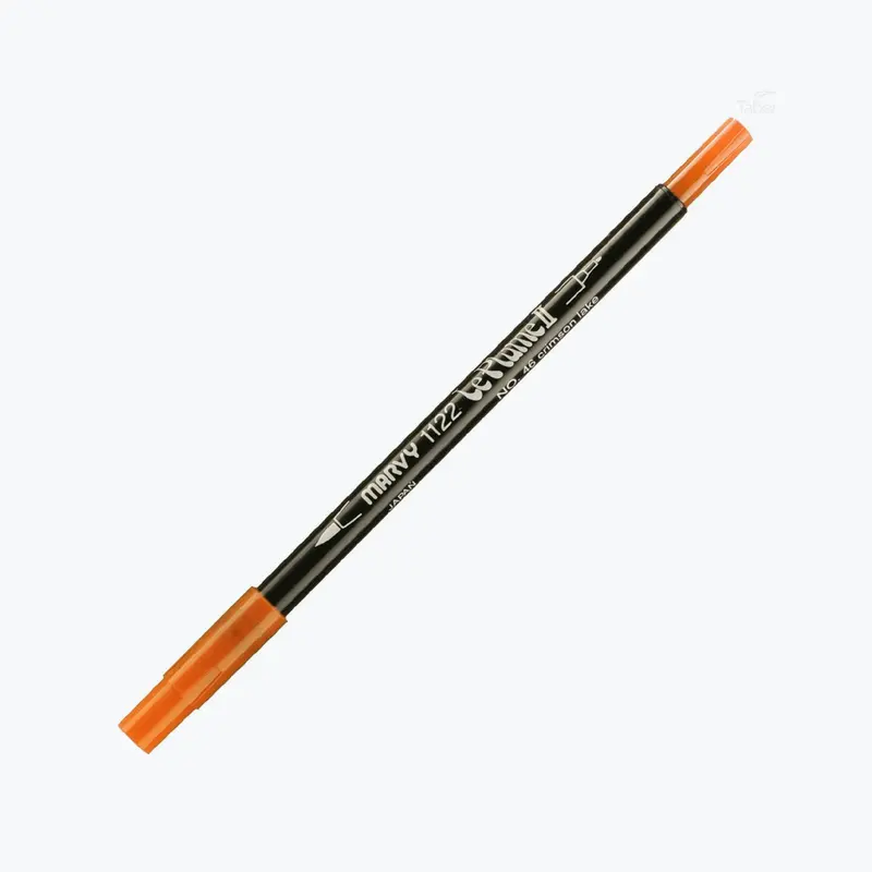 Marvy Uchida - Brush Pen - Le Plume Ii - Orange #7 1