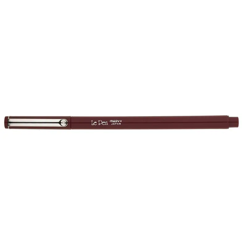 Marvy Uchida - Fineliner - Le Pen - Burgundy #28 1