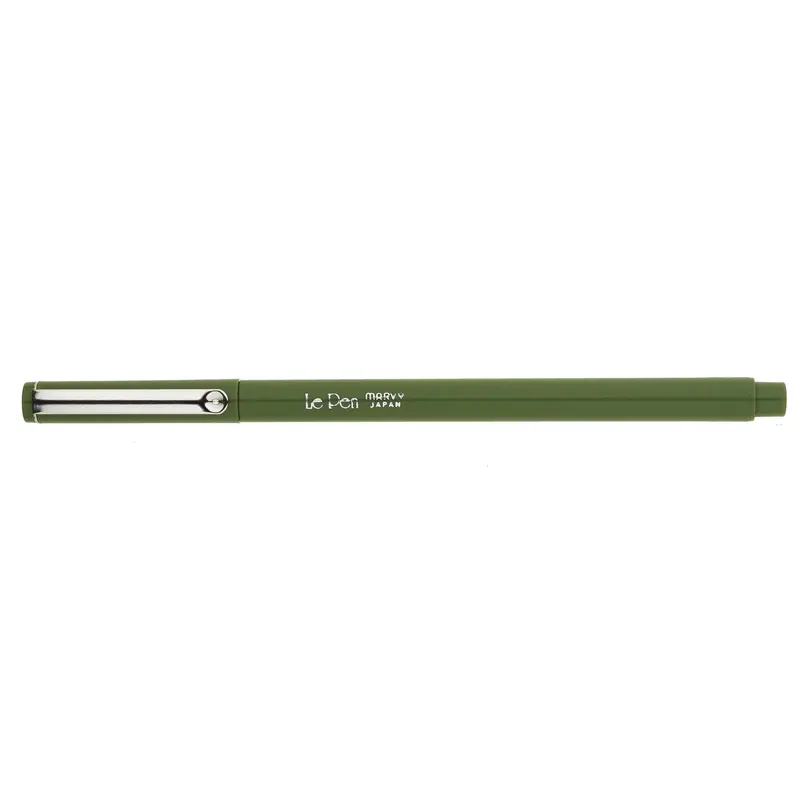 Marvy Uchida - Fineliner - Le Pen - Olive Green #15 1