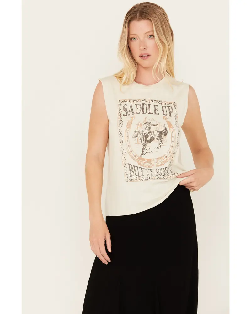 Maude Saddle Up Buttercup Graphic Tank 1
