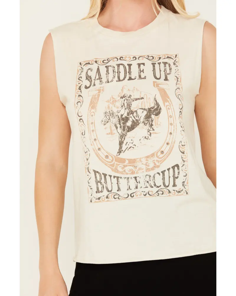 Maude Saddle Up Buttercup Graphic Tank 3