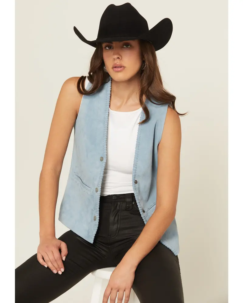 Mavert Suede Fringe Vest 1