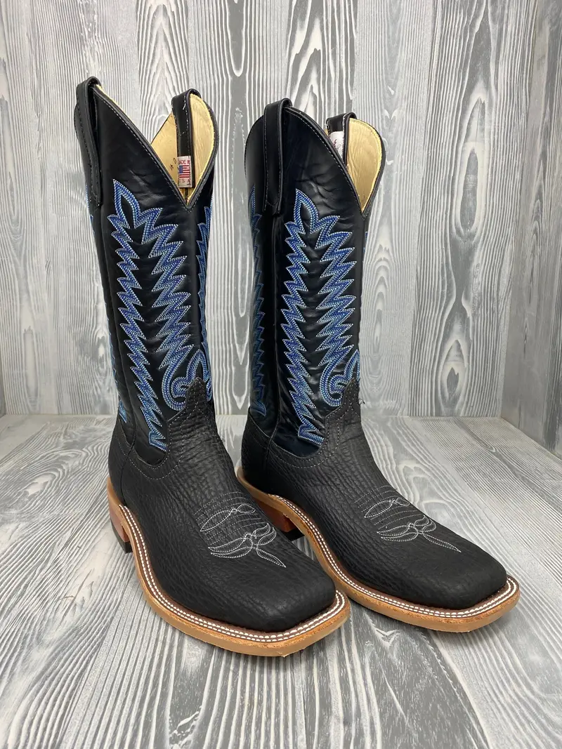 Men's Anderson Bean Black Oiled Shark With 13" Black Glove Tops - Style 153 1