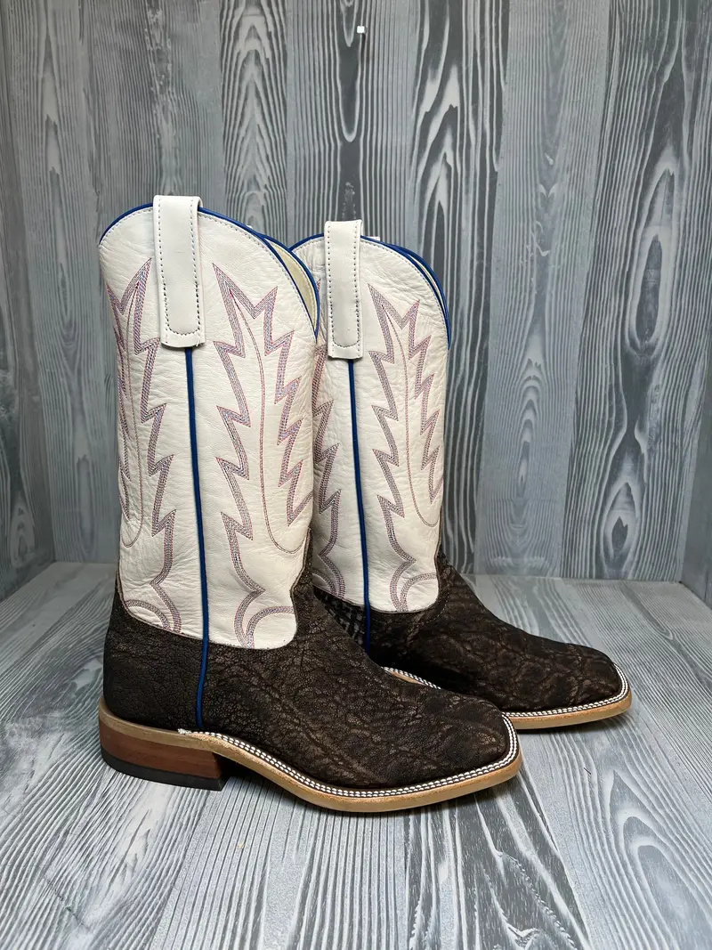 Men's Anderson Bean Chestnut Safari Elephant With 13" Shell Kidskin Tops - Style 192 2