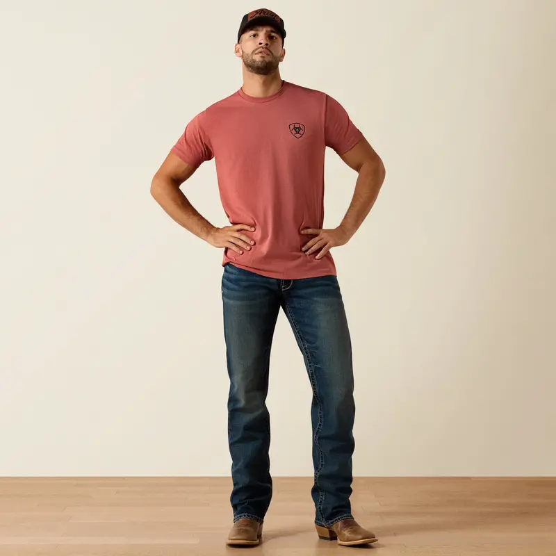 Men's Ariat Banner Badge T-Shirt - 10073957 1