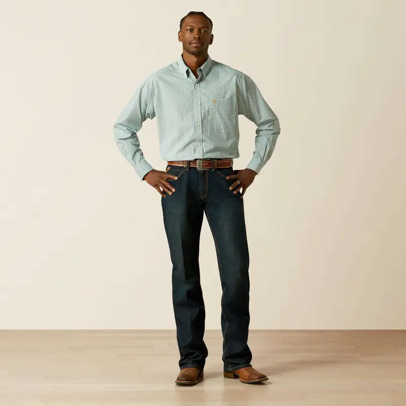 Men's Ariat Banner Classic Fit Shirt - 10062206 1