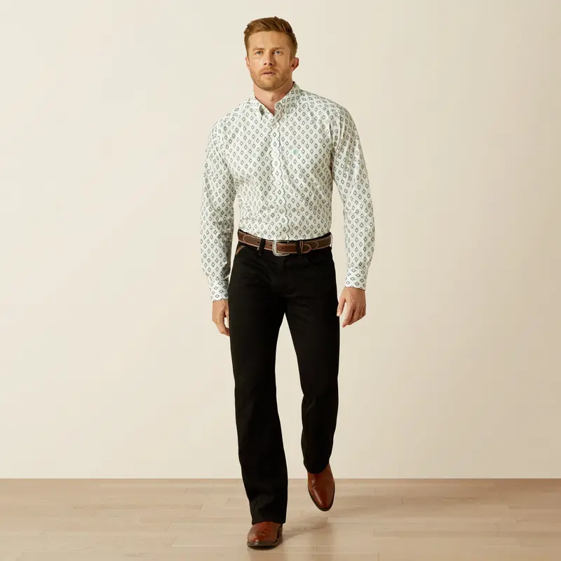 Men's Ariat Bass Fitted Shirt - 10062203 1