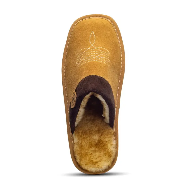 Men's Ariat Chestnut Silversmith Square Toe Slipper - Ar2842-200 1