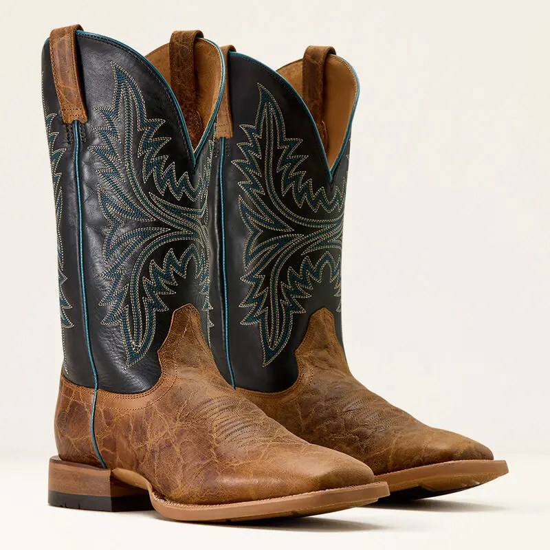 Men's Ariat Cowhand Smoked Tan With 13"True Black Tops - 10074153 1